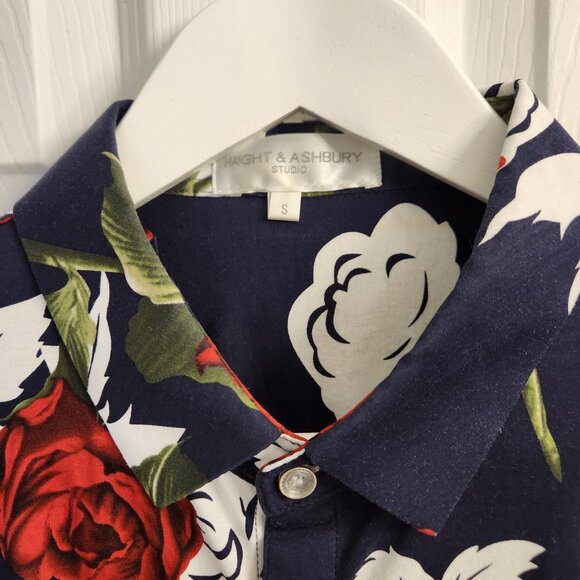 Haight & Ashbury Liquid Cotton S/S Button Down Shirts - Picture 2 of 3